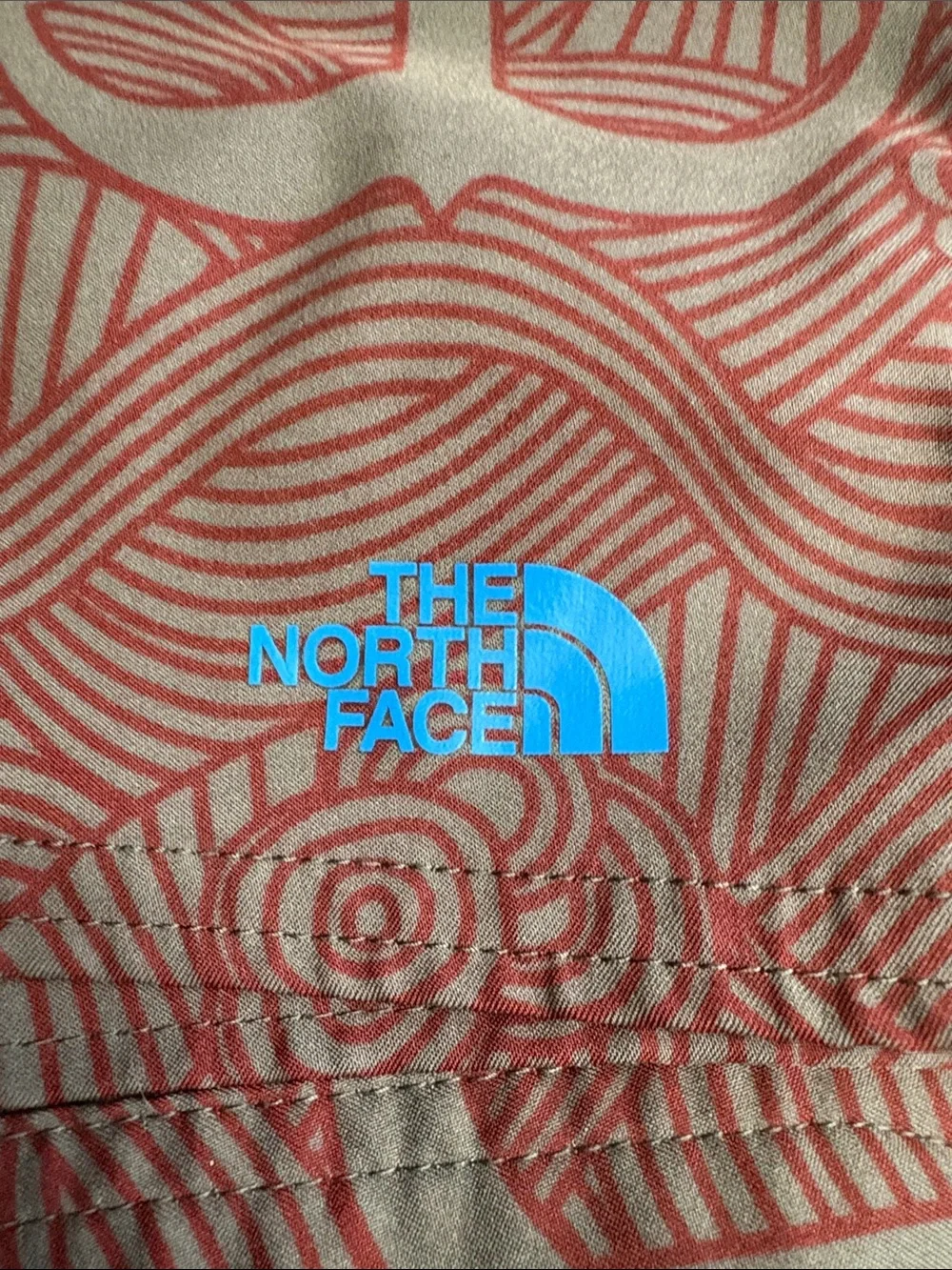 THE NORTH FACE Men's Anchor Wave Print Swim Board Shorts Size 38